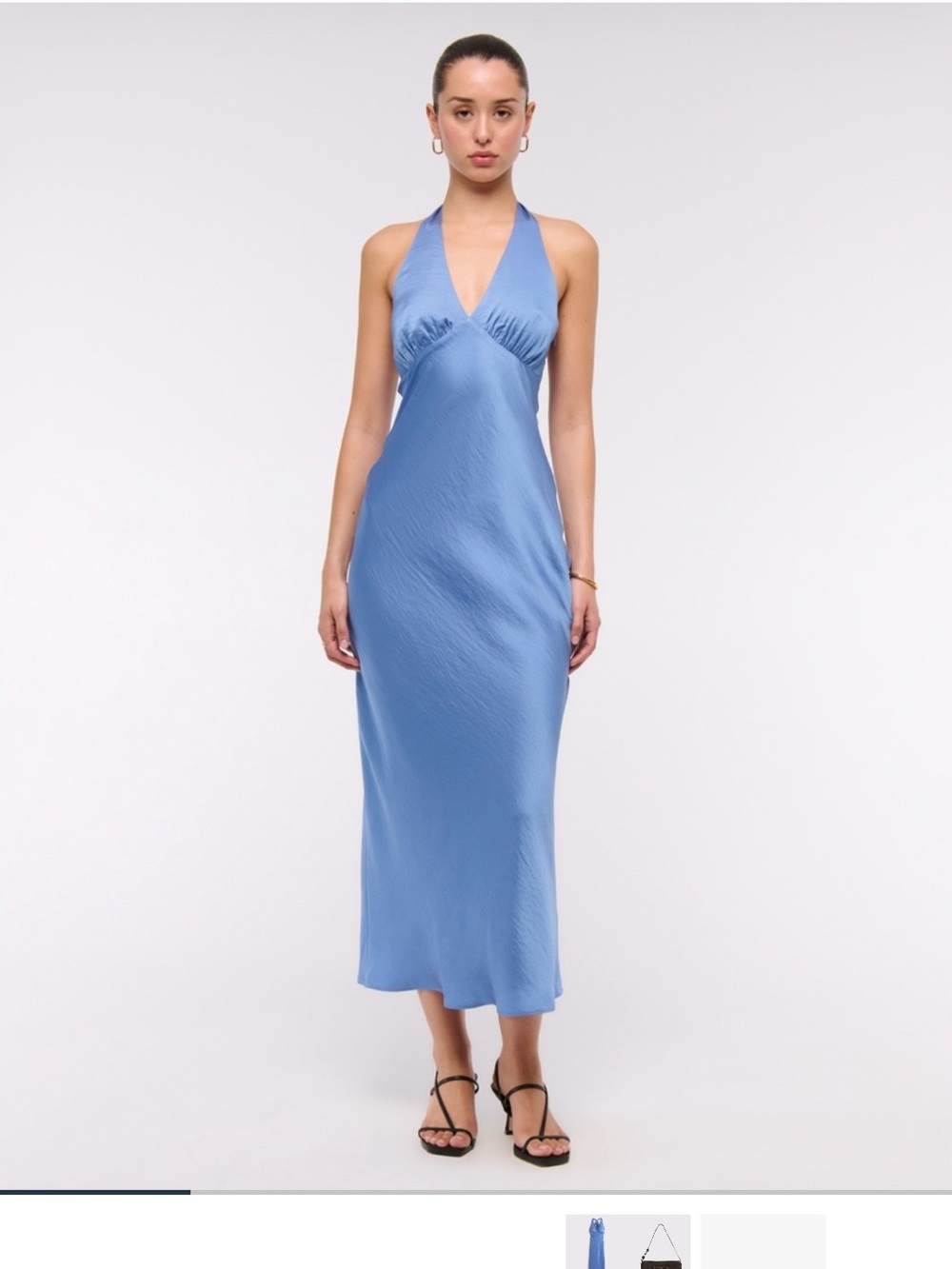 Abercrombie & Fitch Julia slip halter dress